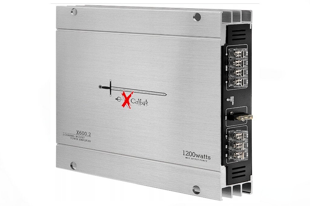 Excalibur X600.2 Versterker 2-Kanaals (180Wrms), Auto diversen, Autospeakers, ., Nieuw, Ophalen of Verzenden, .