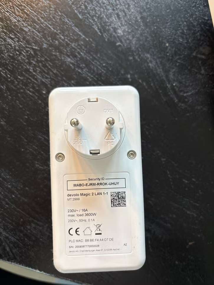 Devolo Magic 2 LAN 1-1 Powerline Adapters (2 stuks), Ophalen of Verzenden, Gebruikt, Devolo