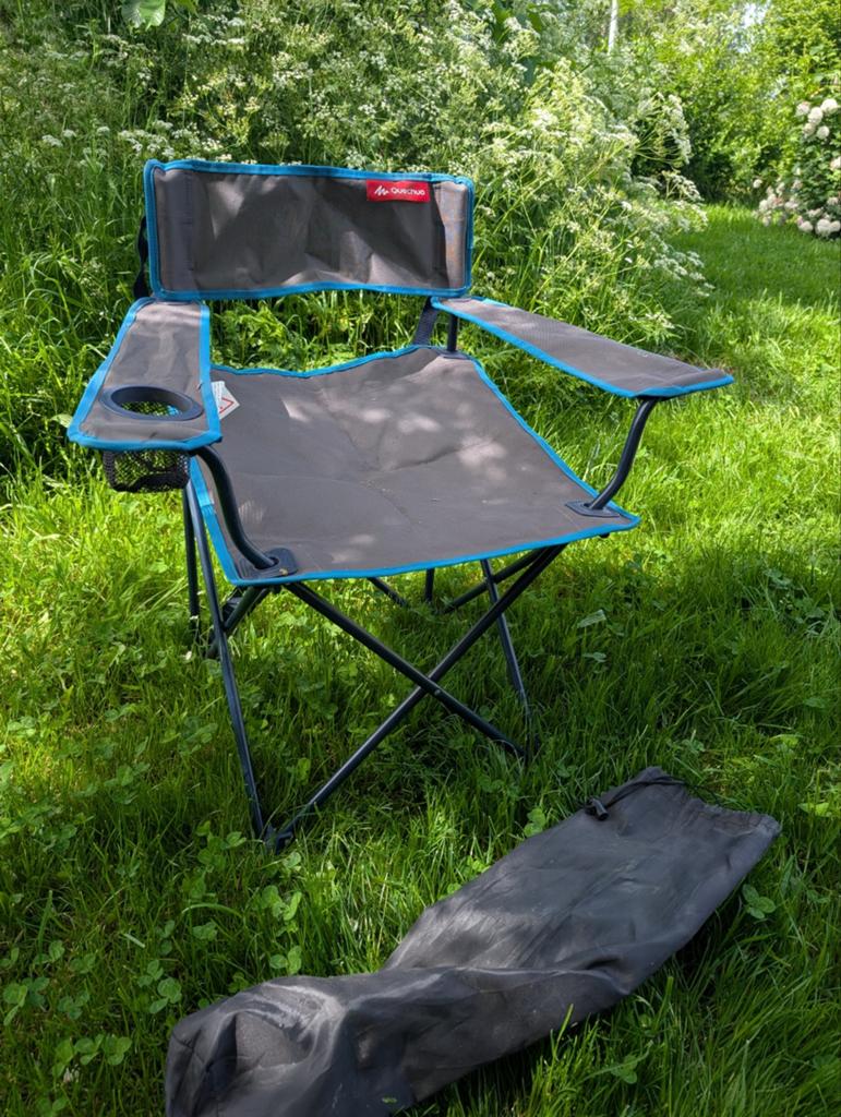 Camping stoel Quechua, Ophalen, Campingstoel