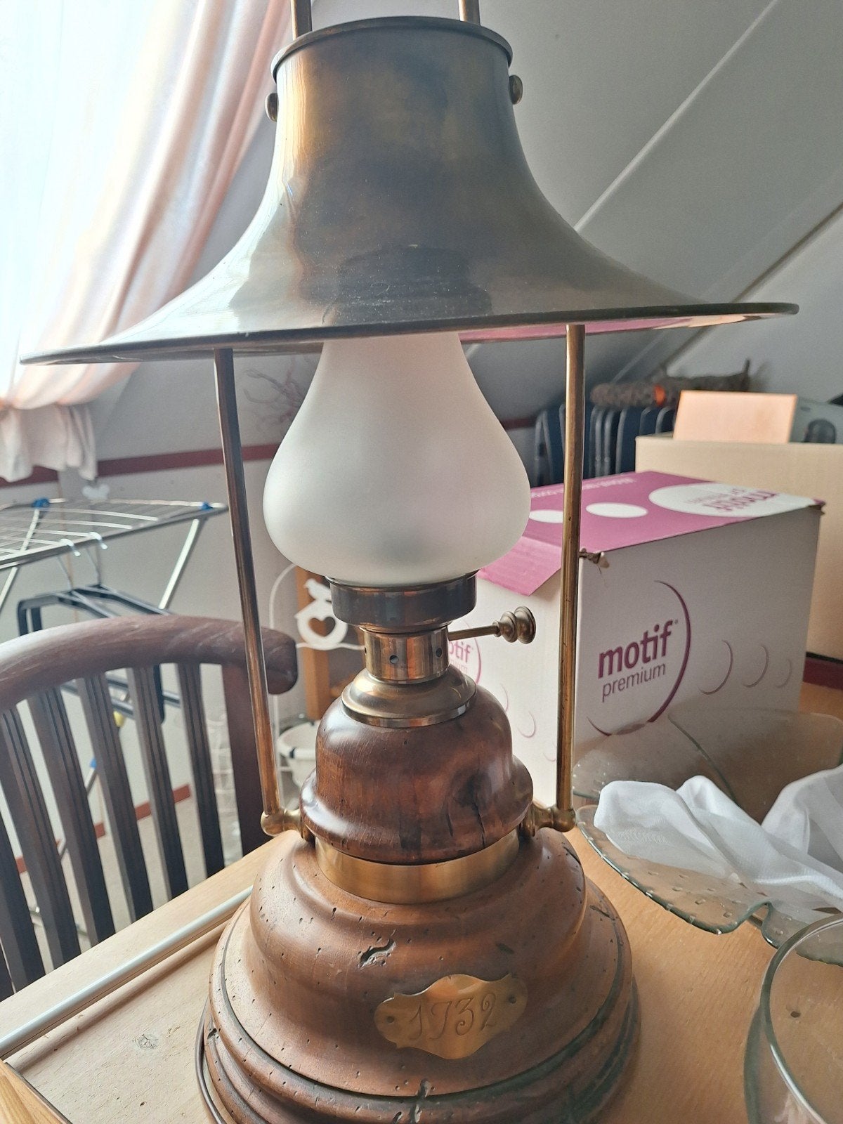 lamp, Antiek en Kunst, Antiek | Lampen, Ophalen