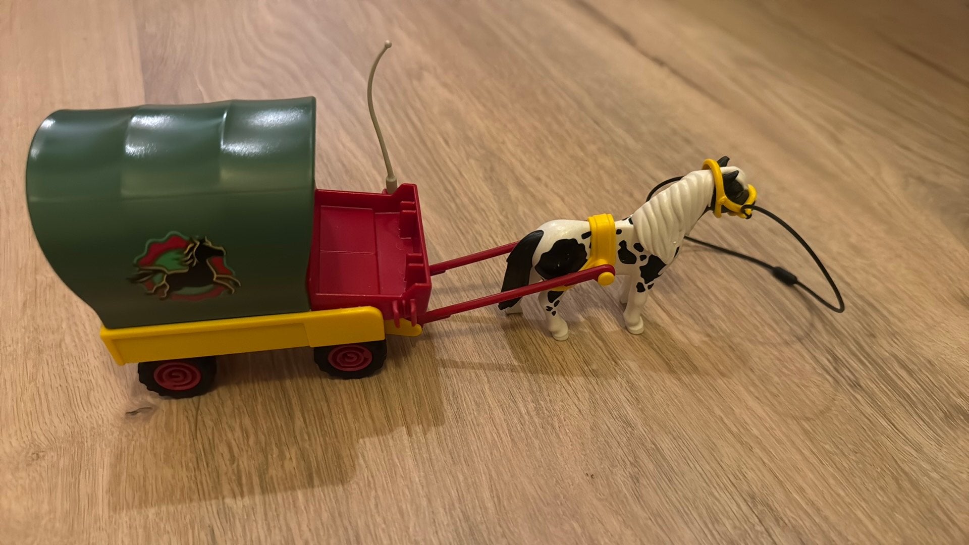 Playmobil paard en wagen, Kinderen en Baby's, Speelgoed | Playmobil, Ophalen of Verzenden, Zo goed als nieuw