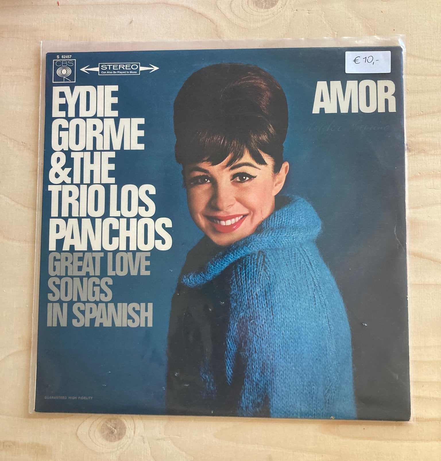 Eydie Gorme - Amor Great Love Songs In Spanish NL 1st Press, Ophalen of Verzenden, Zo goed als nieuw