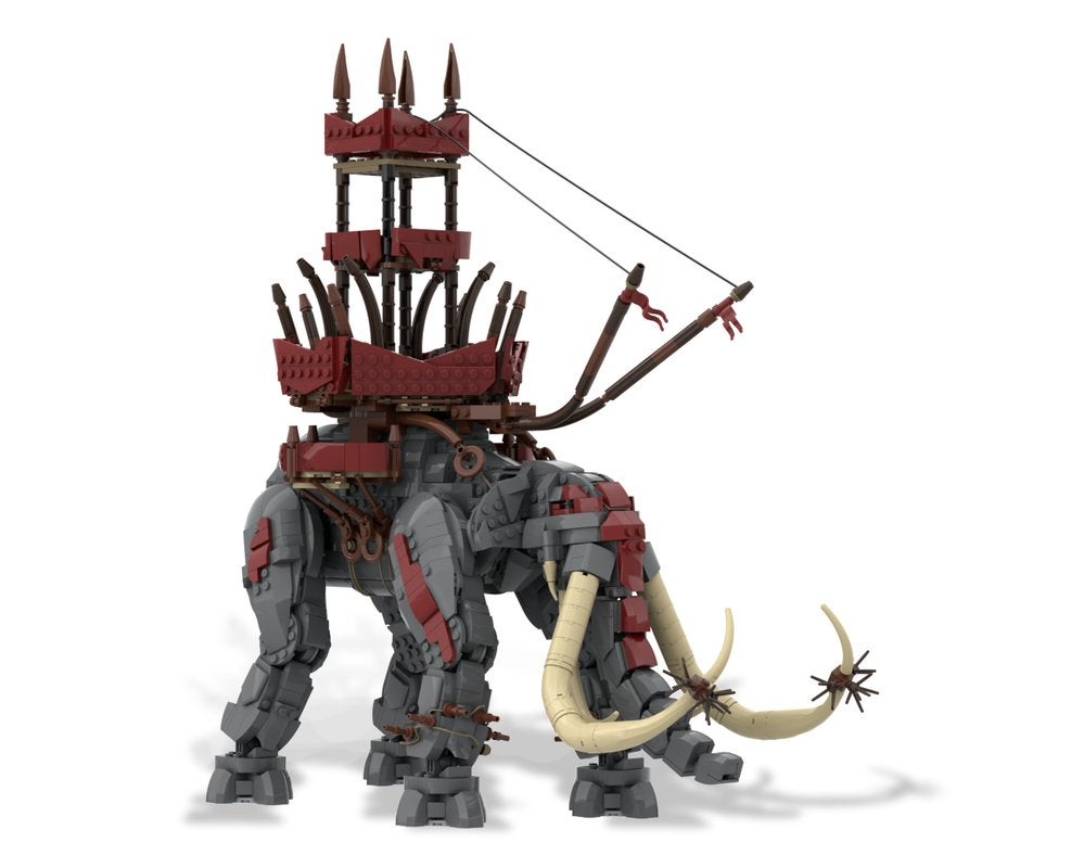 LEGO Lord of the Rings Oliphaunt / Mumakil (MOC), Ophalen, MOC (eigen creatie), Overige thema's, Lego