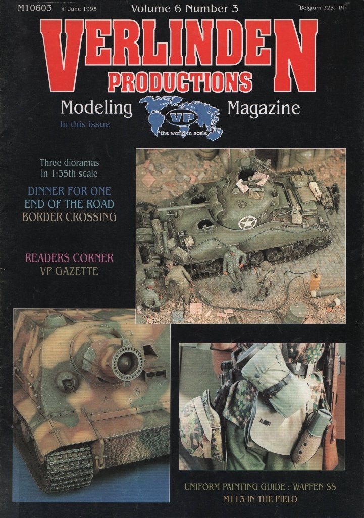 Verlinden modelling magazine Vol 6 No 3, Ophalen of Verzenden, Voor 1940, Zo goed als nieuw, Landmacht