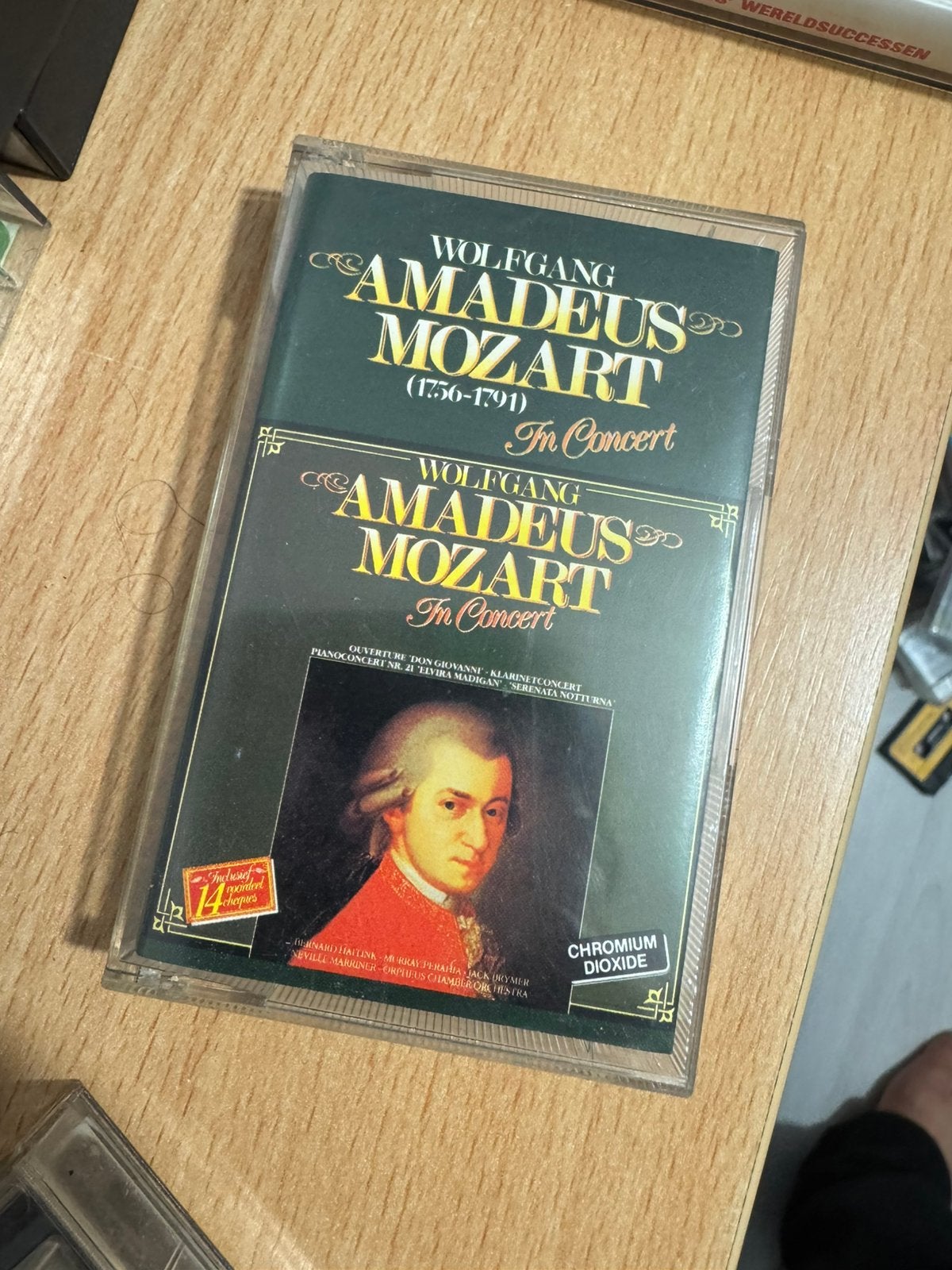 Wolfgang Amadeus Mozart The Concert, Klassiek, 1 bandje, Ophalen of Verzenden, Zo goed als nieuw