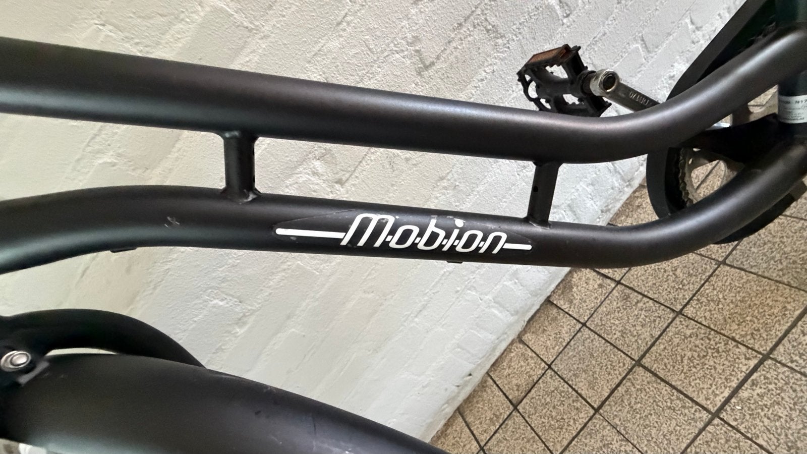 Mobion Damesfiets - Zwart, Zo goed als nieuw, Fietsen en Brommers, (Extra) lage instap, Velgrem, Zo goed als nieuw, 50 tot 53 cm