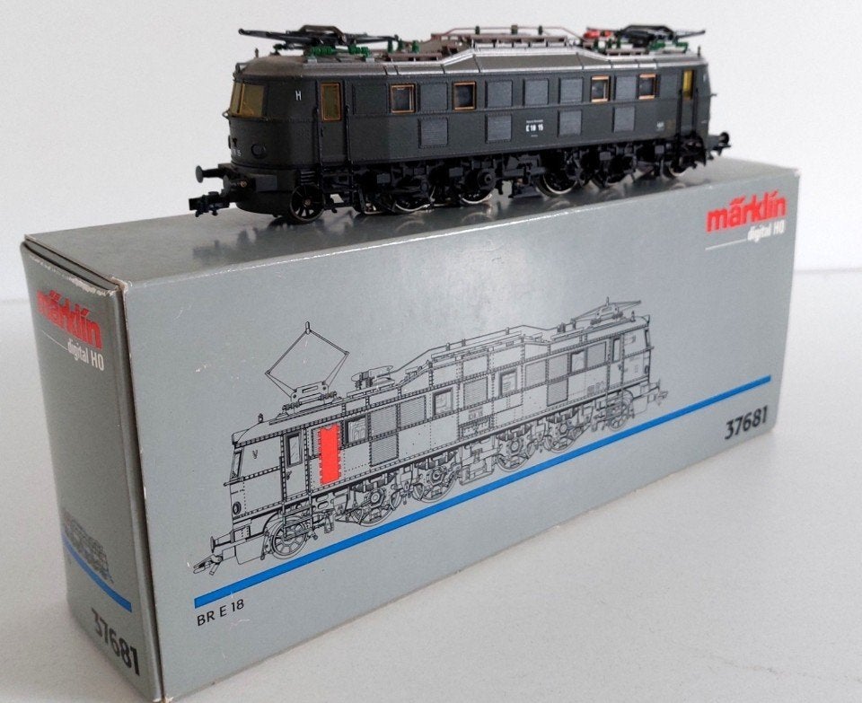 Marklin 37681 MFX (60982) 5 * Hoogvermogen (60941), Wisselstroom, Locomotief, Ophalen of Verzenden, Zo goed als nieuw