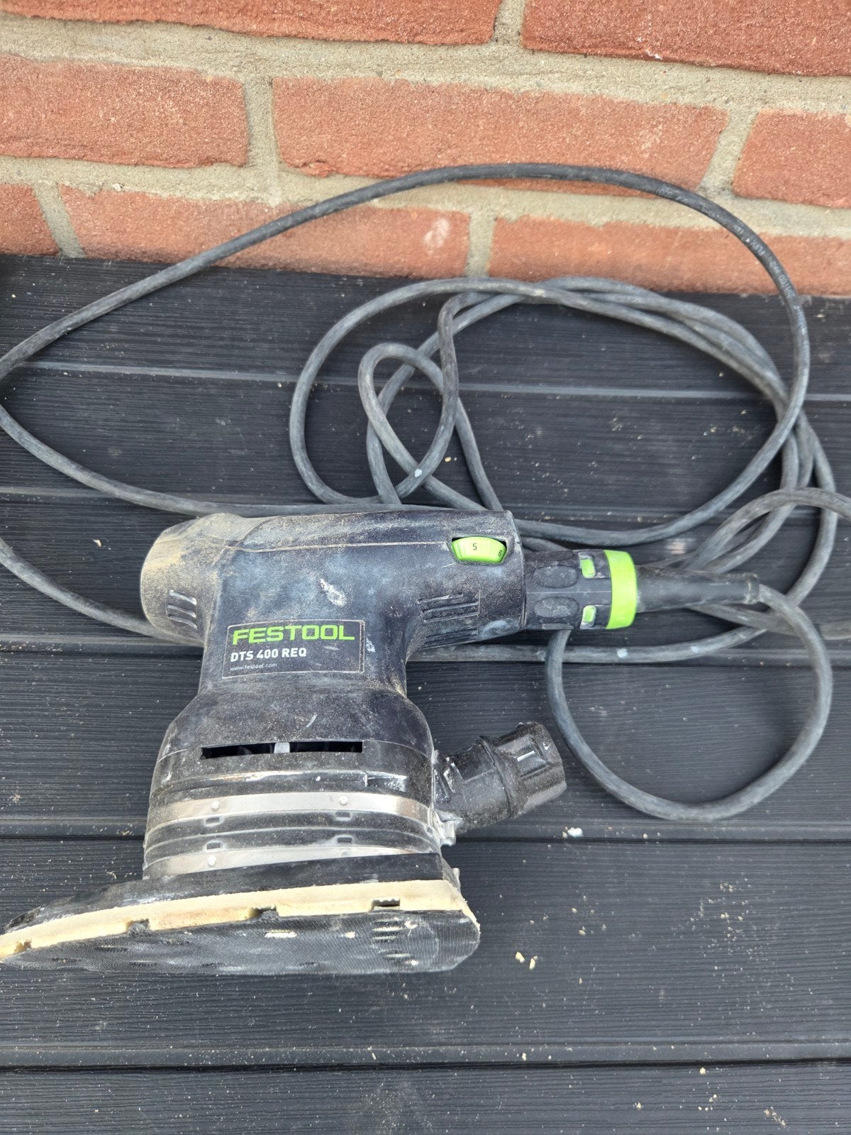 festool deltaschuurmachine. DTS400 REQ, Ophalen of Verzenden, Zo goed als nieuw, Minder dan 600 watt, Excentrische schuurmachine