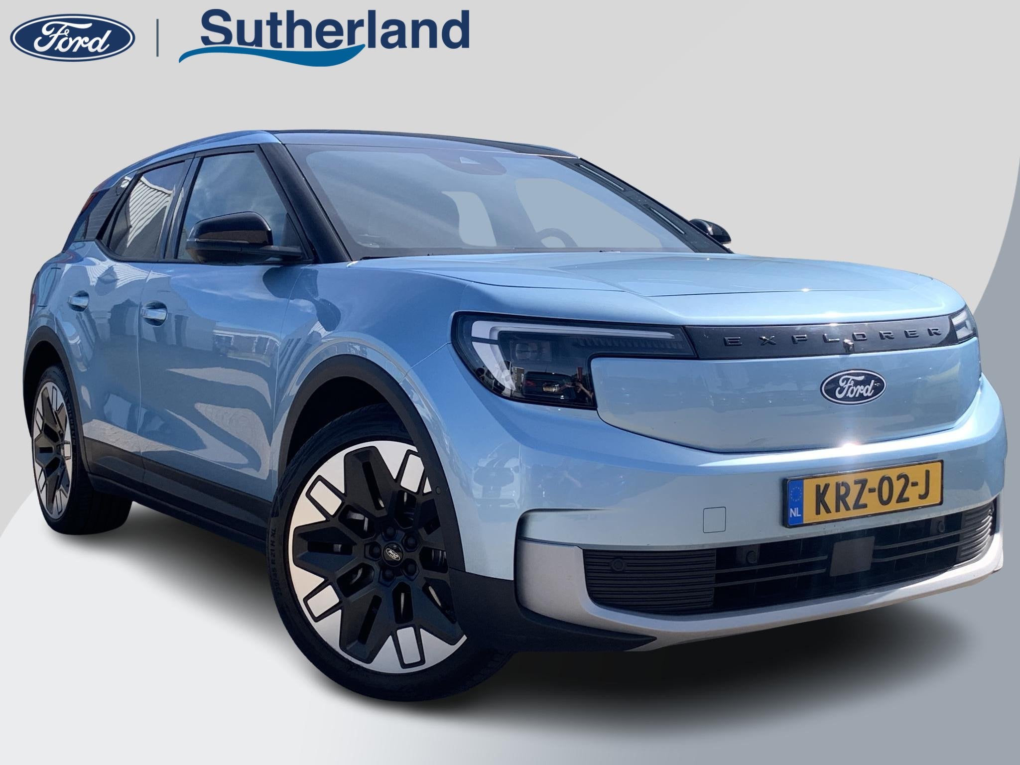 Ford Explorer Premium Extended Range AWD 79 kWh 340pk | Driv, Auto's, Ford, Automaat, Gebruikt, Zwart, Blauw
