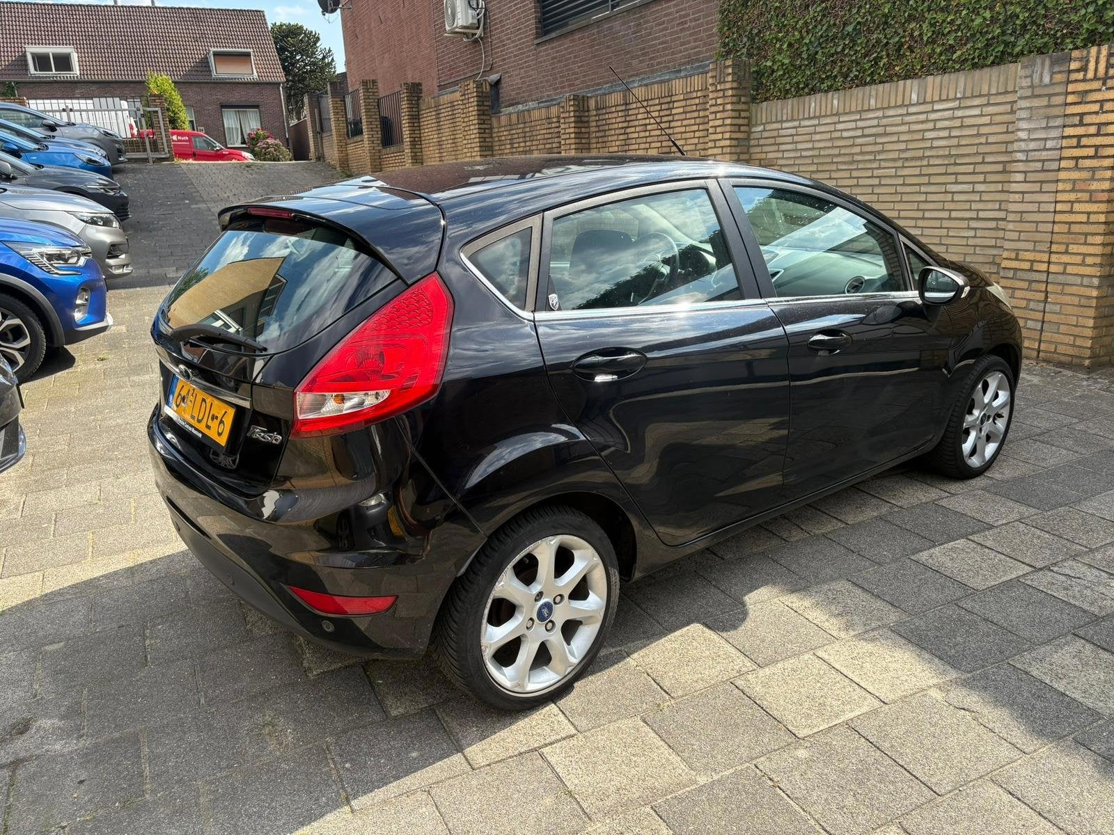 Ford Fiesta 1.6 Ghia, Auto's, Ford, Voorwielaandrijving, Stof, Zwart, Elektrische ramen
