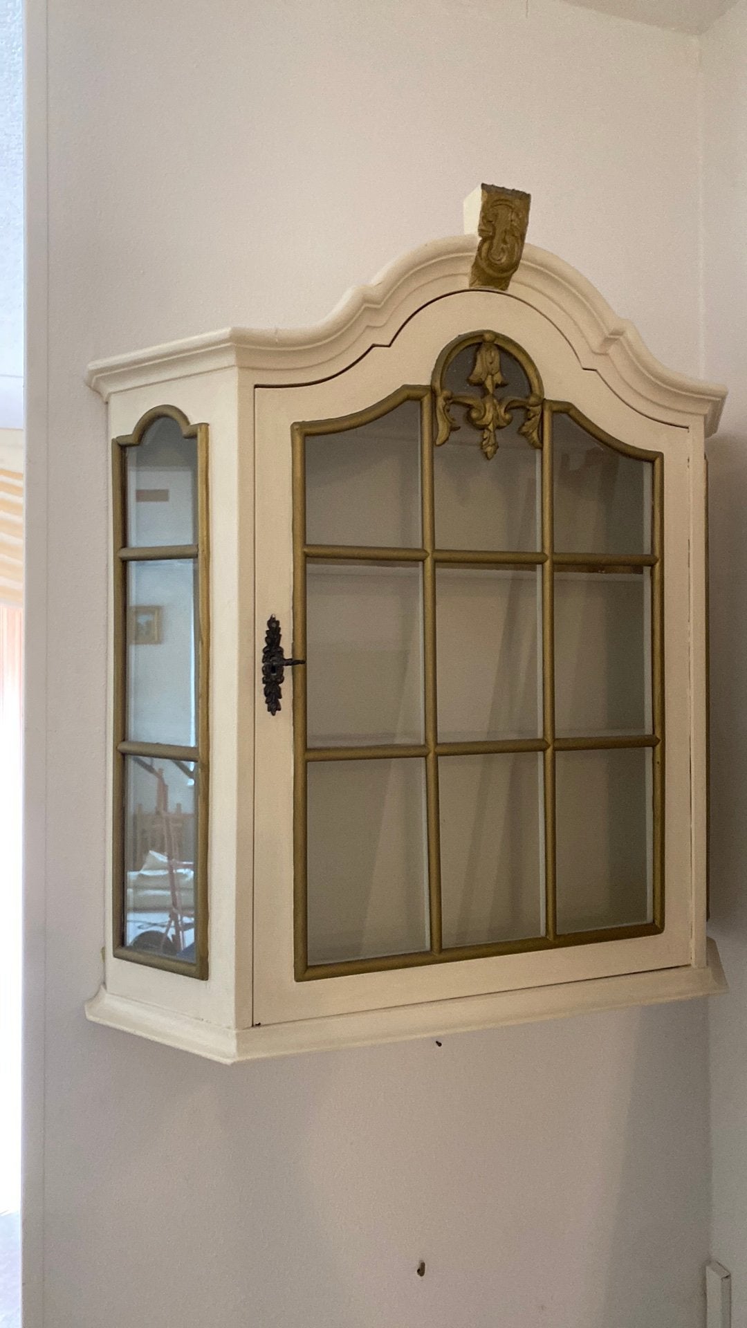 Vitrine kastje, Ophalen, Gebruikt, 50 tot 100 cm, Minder dan 100 cm