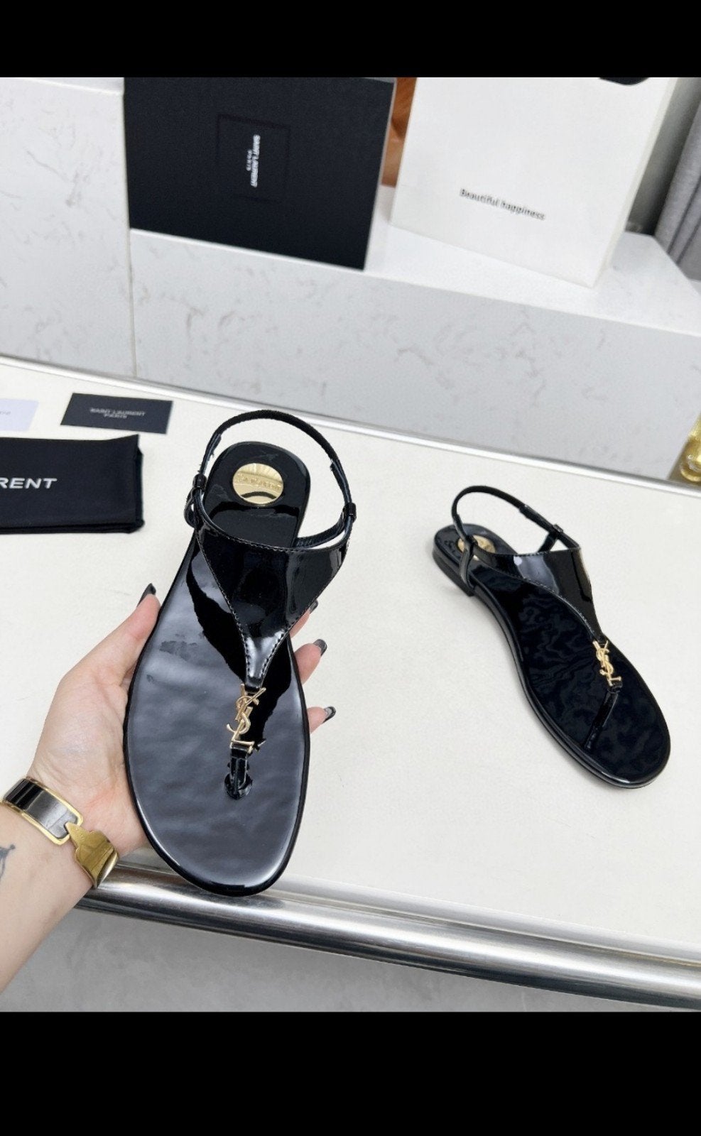 Prachtige collectie YSL -hakken & muiltjes, Kleding | Dames, Ophalen of Verzenden, Nieuw, Overige kleuren, Sandalen of Muiltjes