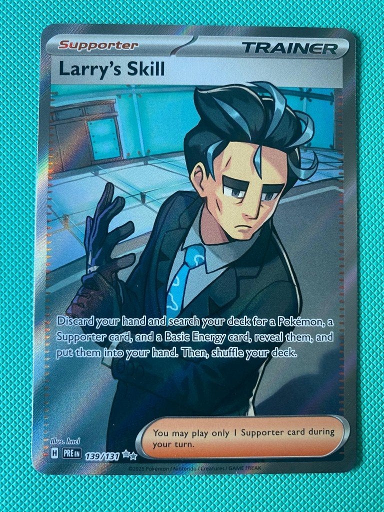 Larry Skill 139/131 PRE, Ophalen of Verzenden, Nieuw, Losse kaart, Foil