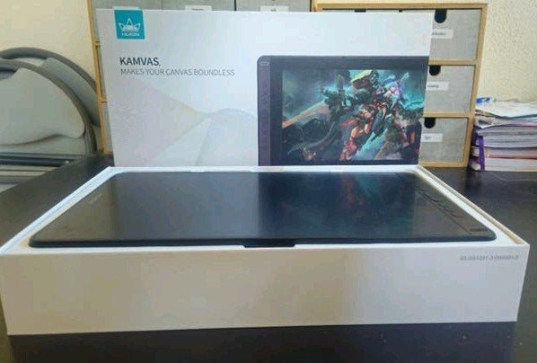 Huion Kamvas 13 Pen Display - Zo goed als nieuw, IPS, Ophalen of Verzenden, Zo goed als nieuw, Quad HD (2K)