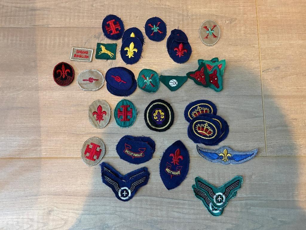 Scouting badges voormalig NPV/KV, Verzamelen, Scouting, Verzenden, Nieuw, Embleem, Speld of Insigne