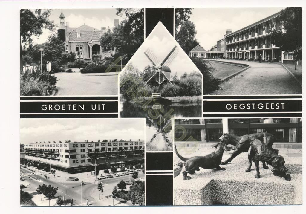 Oegstgeest [003-6645, Verzenden, Voor 1920, Ongelopen, Zuid-Holland