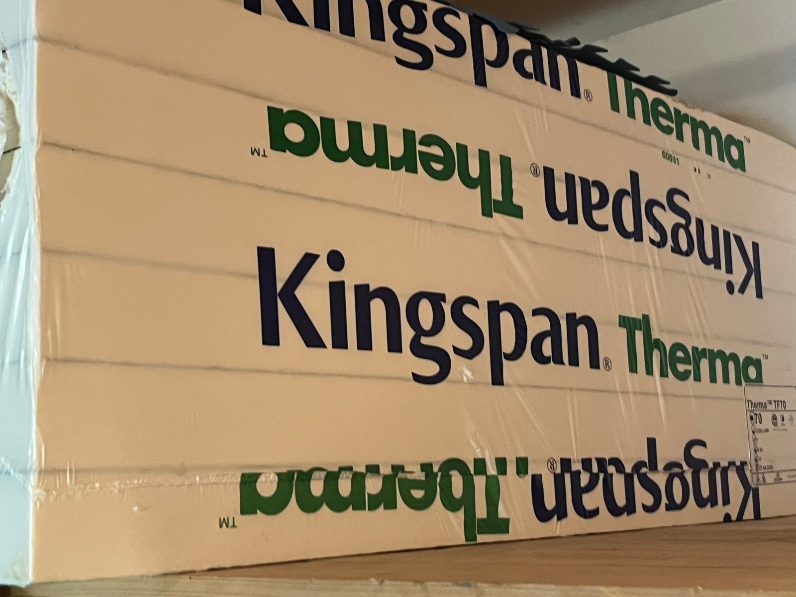 Kingspan Therma TF70 isolatieplaten - 1200x600mm, Ophalen, 4 tot 8 cm, Nieuw, Hardschuim (Pir)