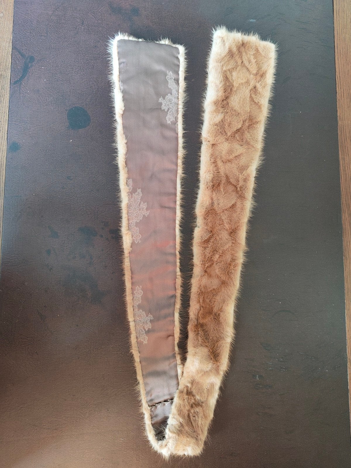 Vintage Bont Sjaal - Elegante Accessoire, Maat 38/40 (M), Ophalen of Verzenden, Sjaal, Onbekend
