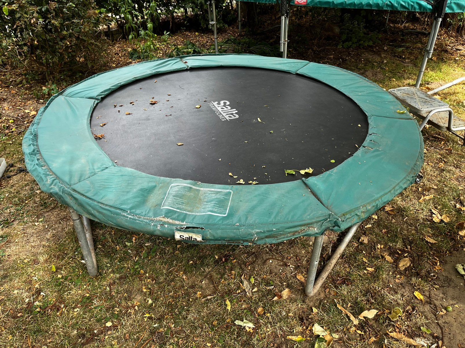 Gratis Salta trampoline, Ophalen, Gebruikt