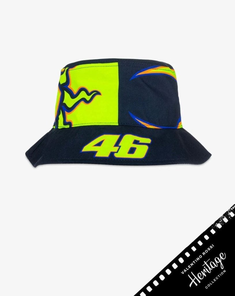 Valentino Rossi 2026 kids heritage bucket hat VRKFH565102, Kinderen en Baby's, Jongen of Meisje, Nieuw, Ophalen of Verzenden, VR Racing Apparel