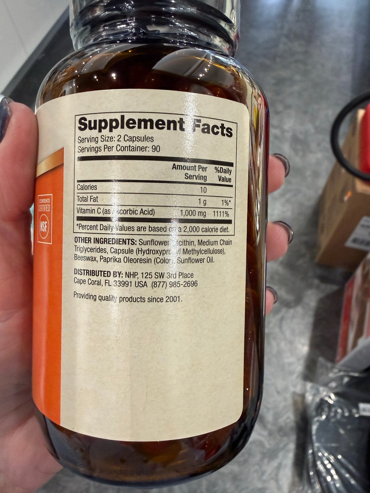 Dr. Mercola Liposomale Vitamine C 1000mg - 180 capsules, Ophalen of Verzenden, Nieuw, Poeder of Drank