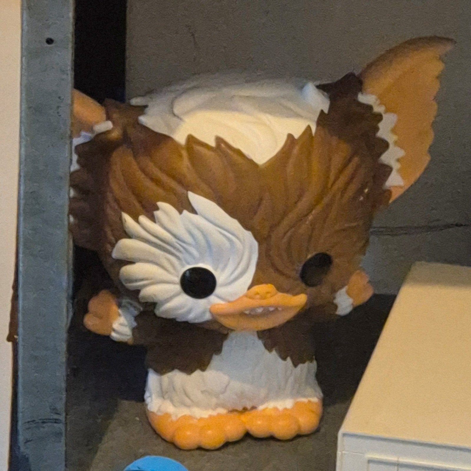 Leuke spaarpot gremlins, Verzamelen, Ophalen of Verzenden, Gebruikt, Kunststof, Strip- of Tekenfilmfiguur
