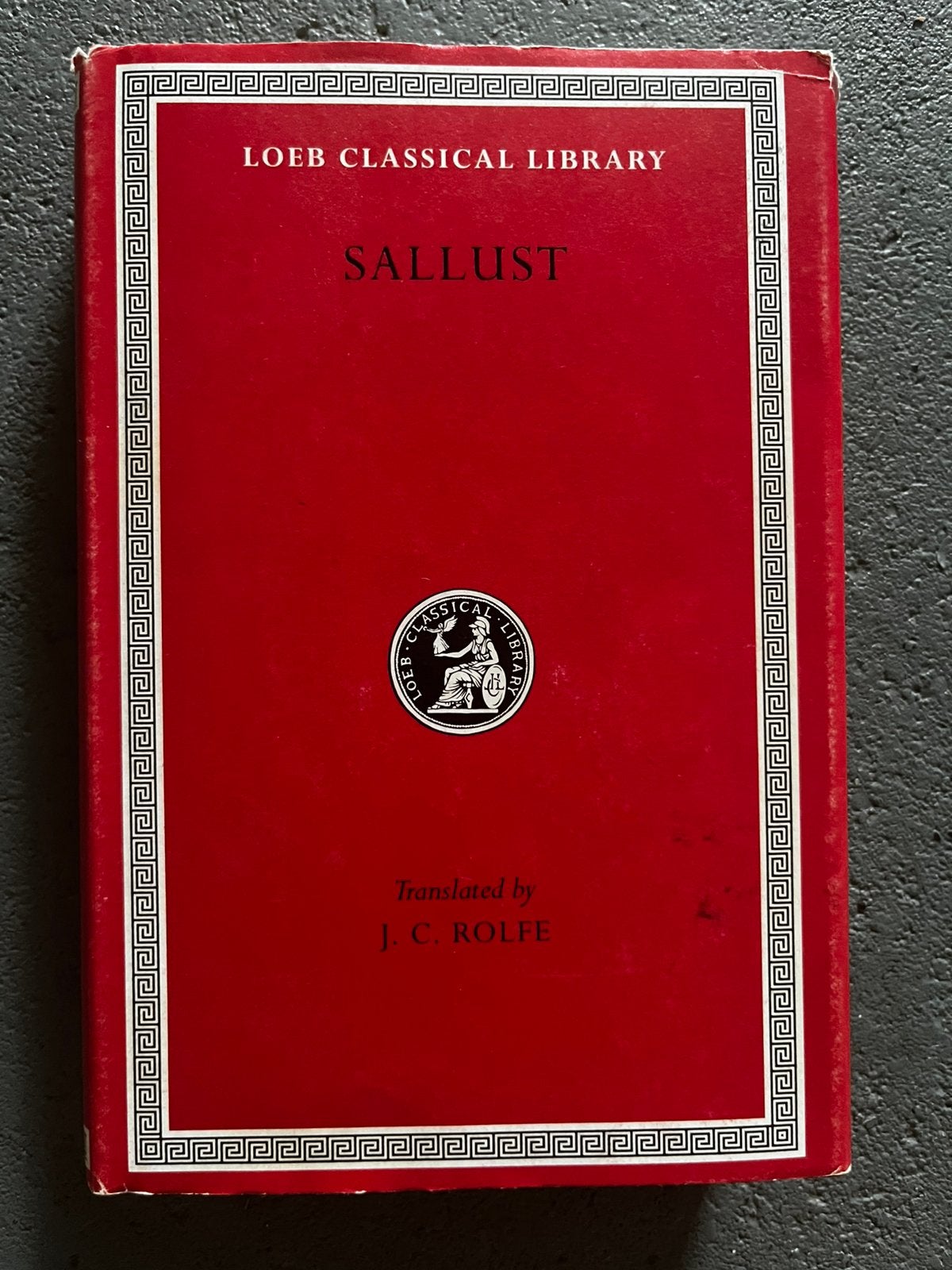 Sallust Sallustius War with Cataline Loeb Classical Library, Ophalen, Zo goed als nieuw