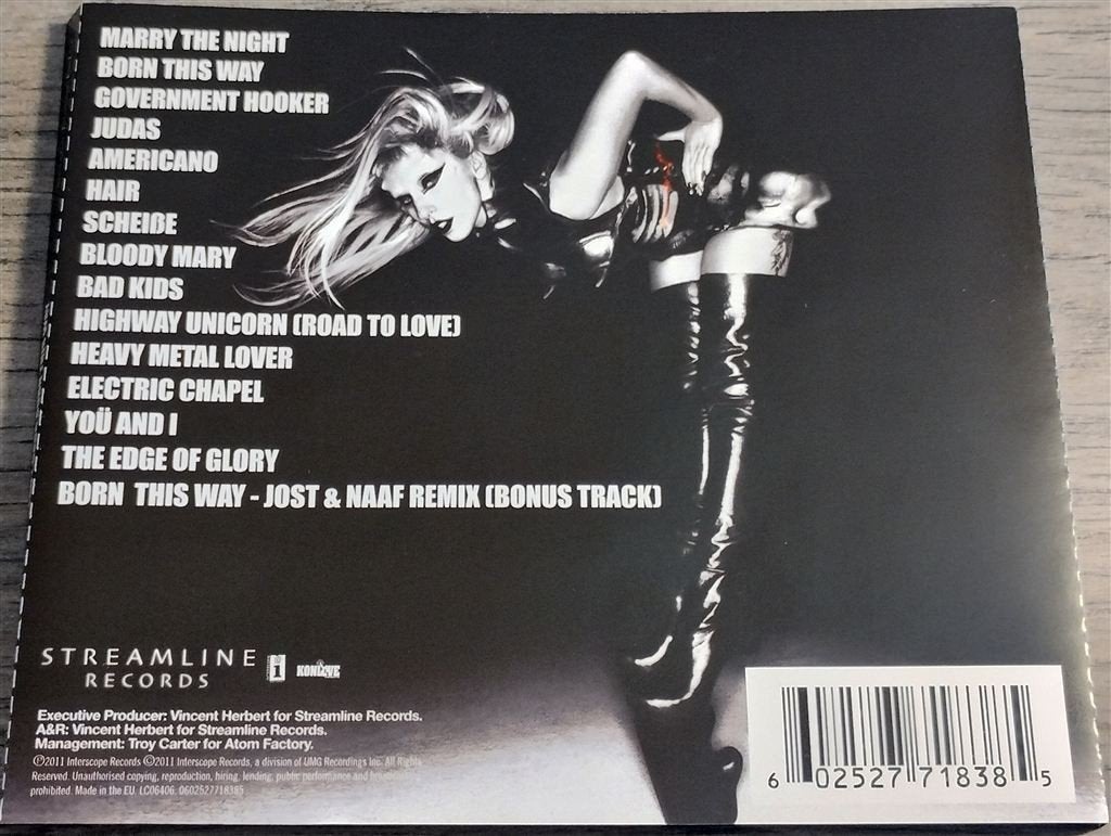 Lady Gaga - Born This Way, Ophalen of Verzenden, Zo goed als nieuw