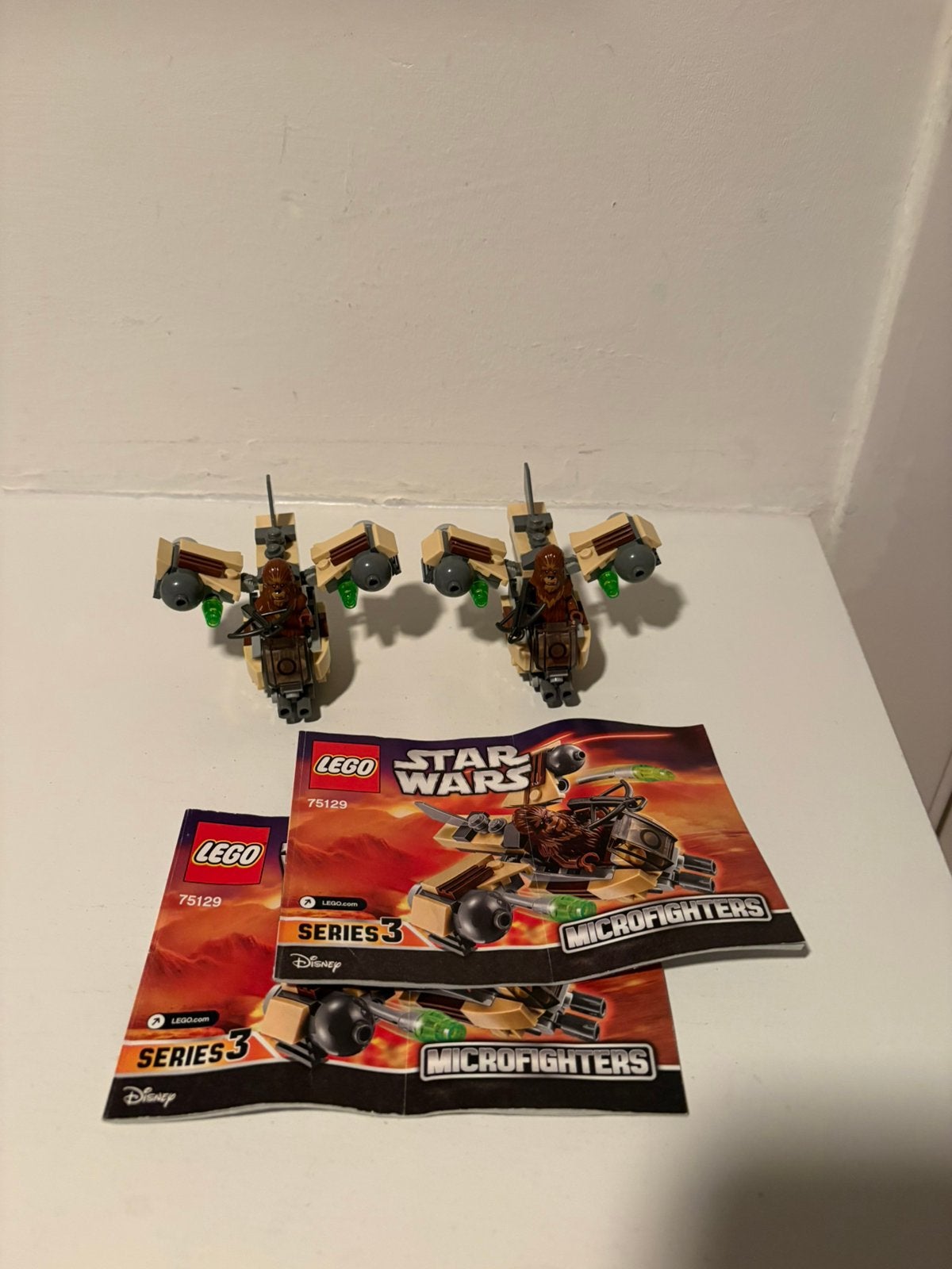 2x LEGO Star Wars 75129 – Wookiee Gunship Microfighter