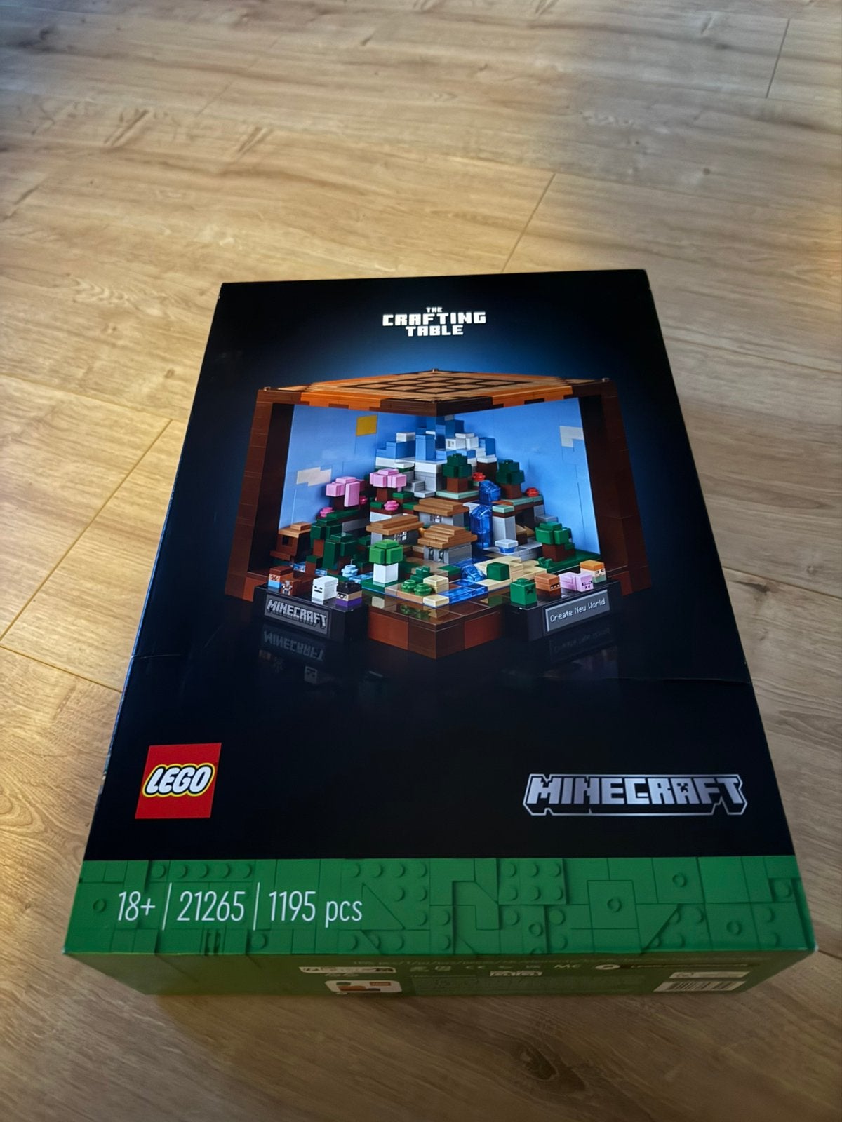 Lego 21265 Minecraft Crafting Table - Nieuw, Kinderen en Baby's, Ophalen of Verzenden, Nieuw, Complete set, Lego