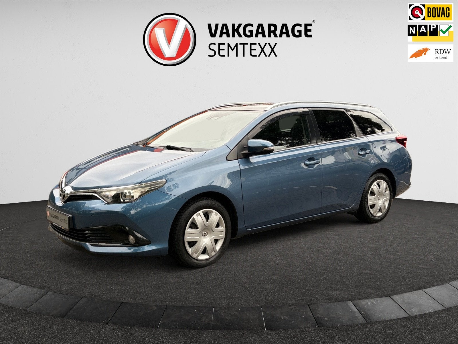 Toyota Auris Touring Sports 1.2T Dynamic | Clima | Cruise |, Auto's, Gebruikt, Euro 6, 4 cilinders, Blauw