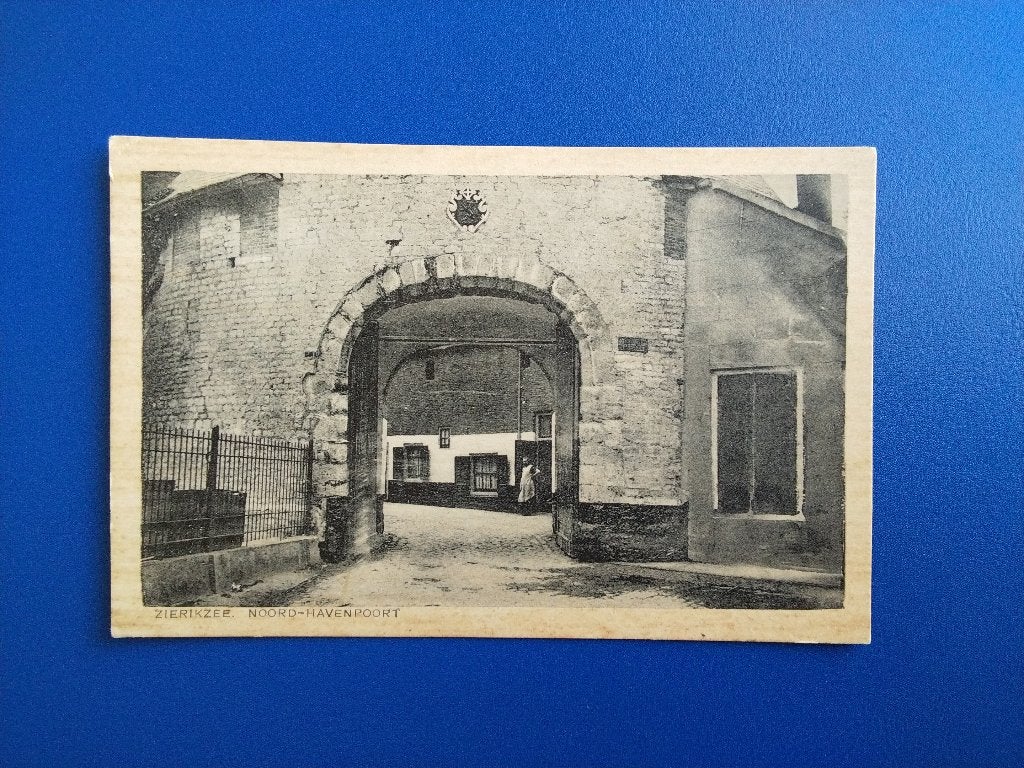 Zierikzee, Noord-Havenpoort. Klf, Verzenden, 1920 tot 1940, Ongelopen, Zuid-Holland