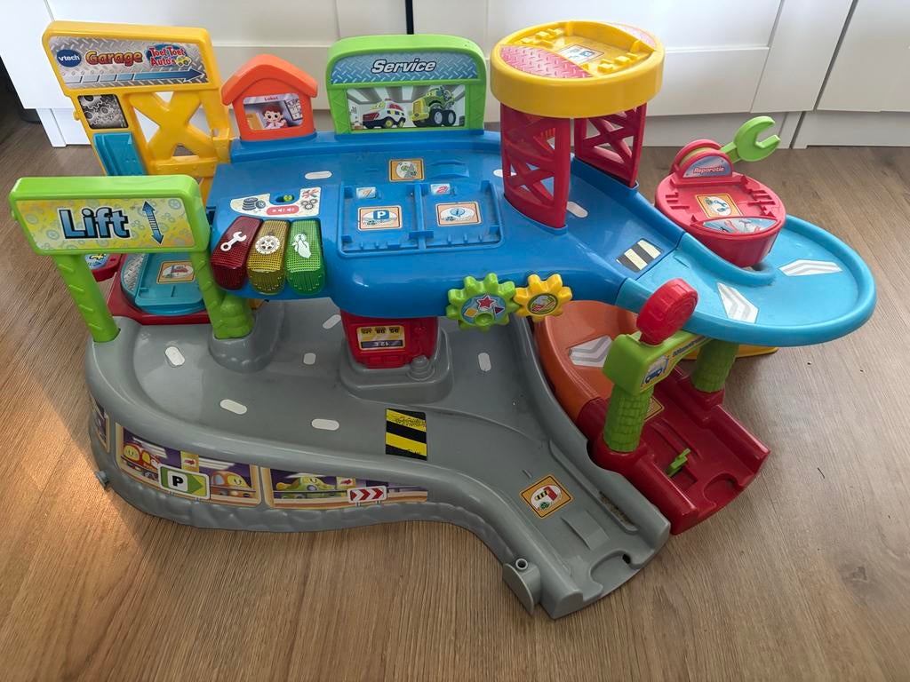 VTech Toet Toet Auto's Garage Speelset, Ophalen, Zo goed als nieuw