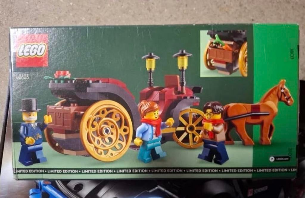 LEGO 40603 Winterkoets - Limited Edition, Overige thema's, Lego, Nieuw, Ophalen of Verzenden