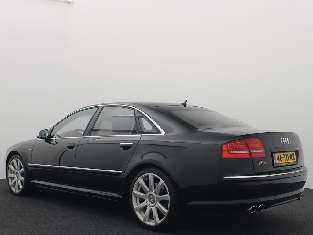 Audi S8 5.2 S8 Pro Line NL-AUTO / BANG&OLUFSEN / LUCHTVERING, Auto's, Audi, Automaat, Gebruikt, Zwart, 5204 cc