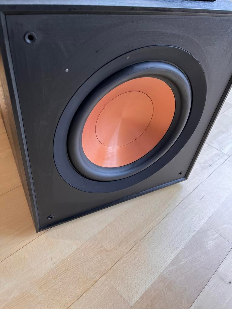 Klipsch R-101SW subwoofer, Audio, Tv en Foto, Luidsprekers, Subwoofer, Zo goed als nieuw, 120 watt of meer, Ophalen
