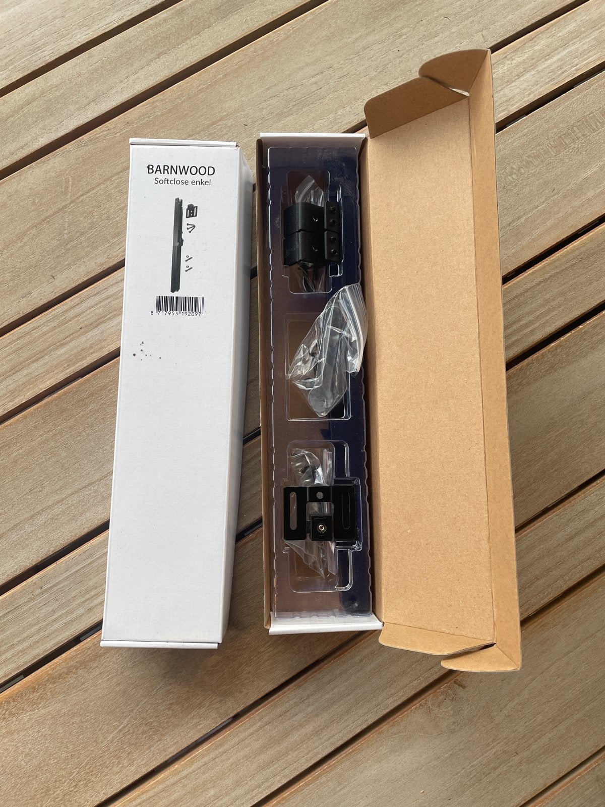 BARNWOOD Softclose enkel, Doe-het-zelf en Verbouw, Ophalen of Verzenden, Nieuw, Overige materialen, Scharnier
