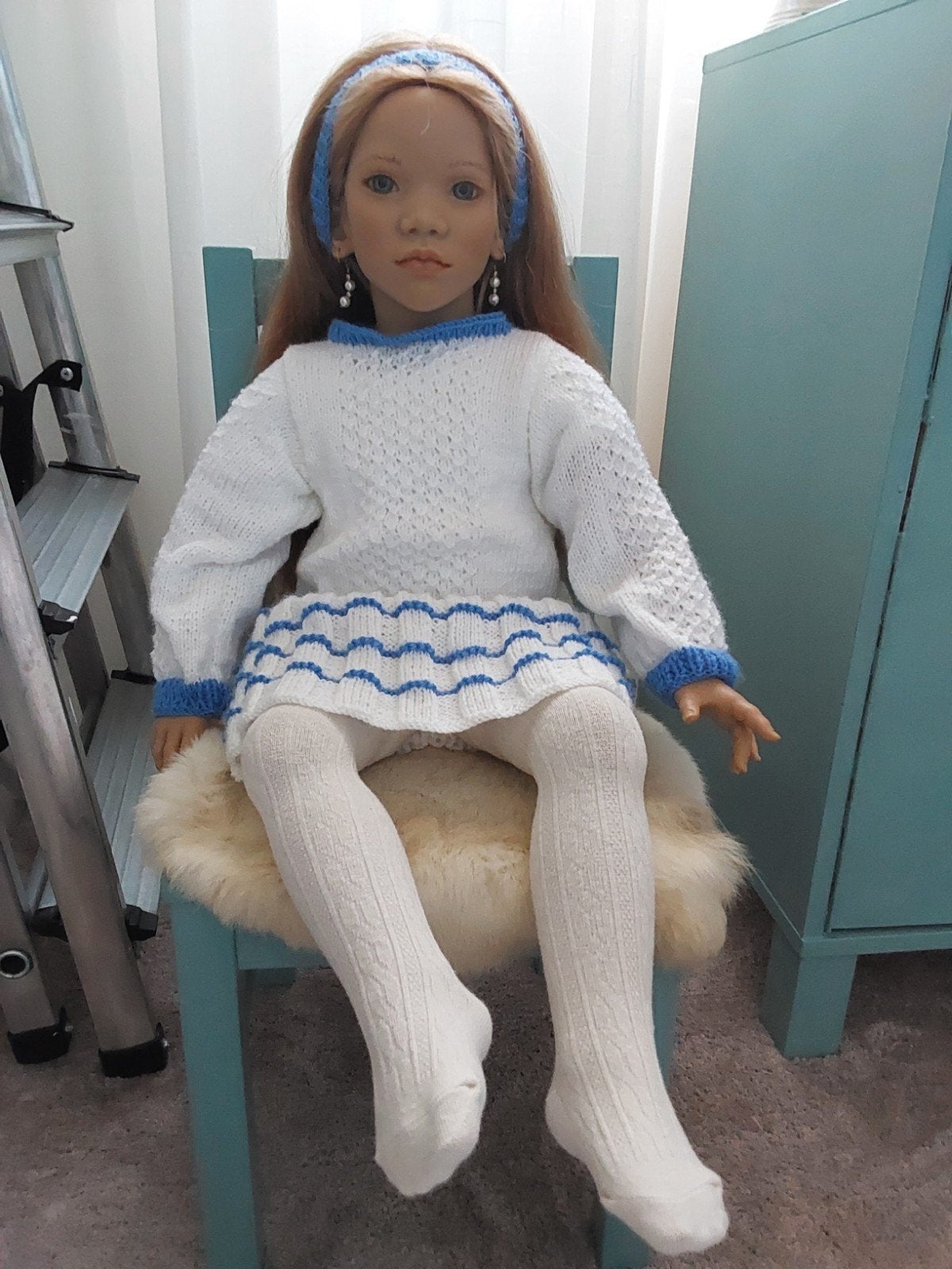 Te koop een mooie annette himsted pop, Ophalen, Zo goed als nieuw, Pop