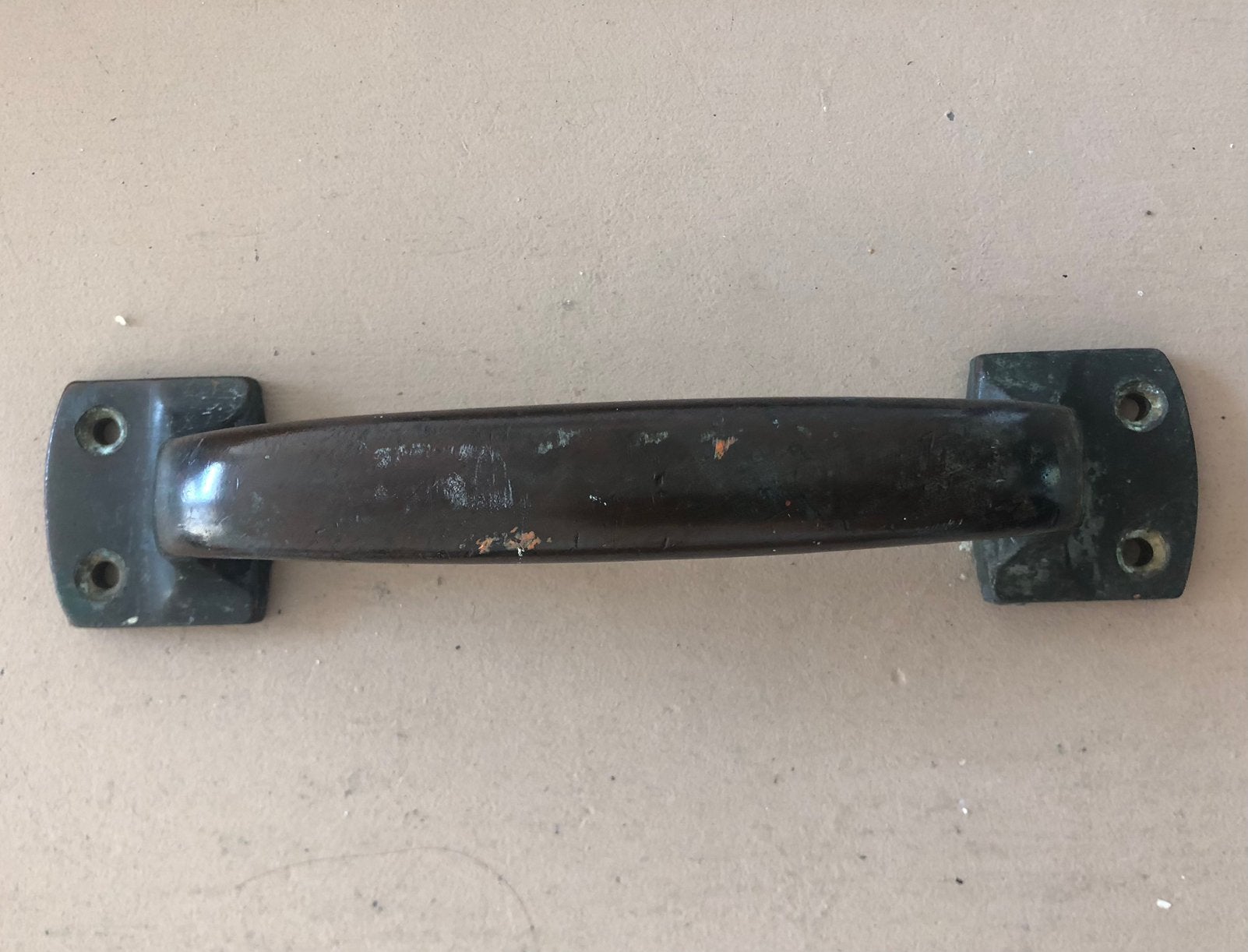 Zware antieke bronzen greep, Antiek en Kunst, Antiek | Koper en Brons, Ophalen of Verzenden, Brons