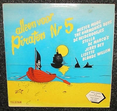 Alleen Voor Piraten Nr 5 – Diverse Artiesten 1979 LP2156, Cd's en Dvd's, Vinyl | Nederlandstalig, LP, Gebruikt, Ophalen of Verzenden