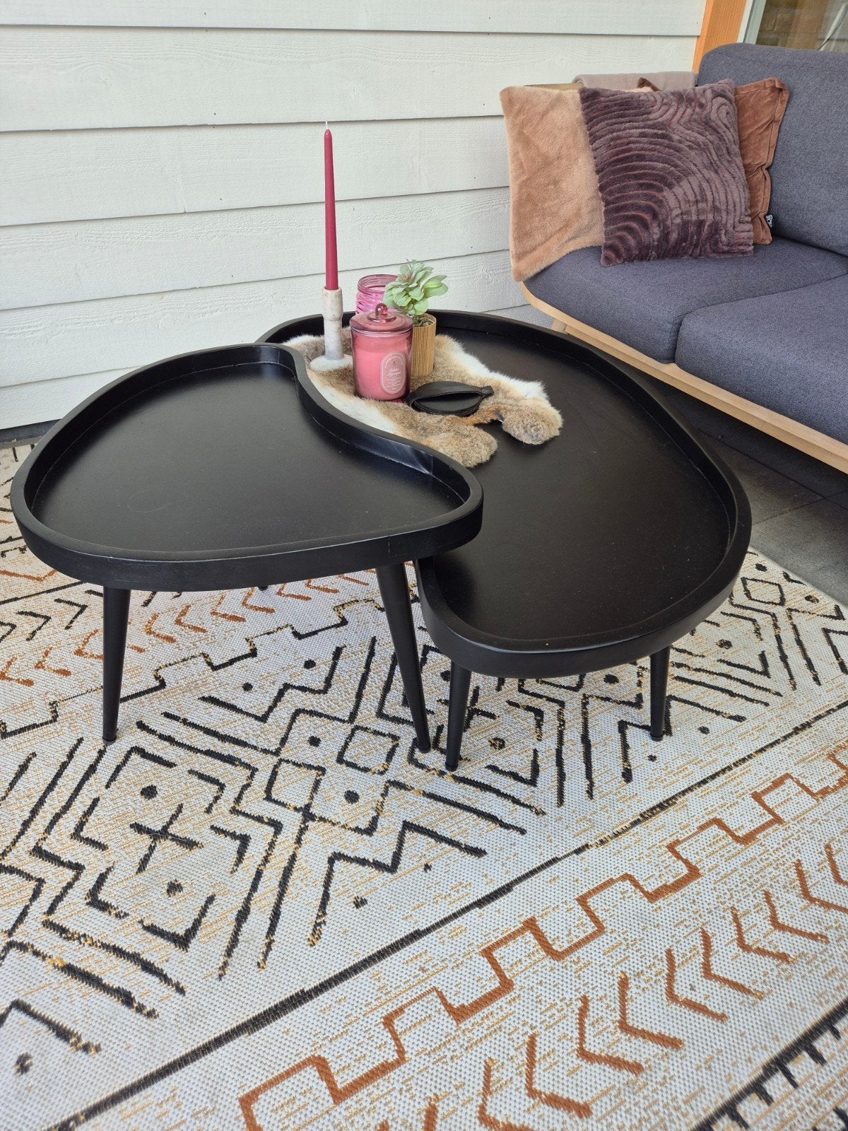 Prachtige salontafel set., Ophalen, Zo goed als nieuw, 75 m² of meer, Laminaat