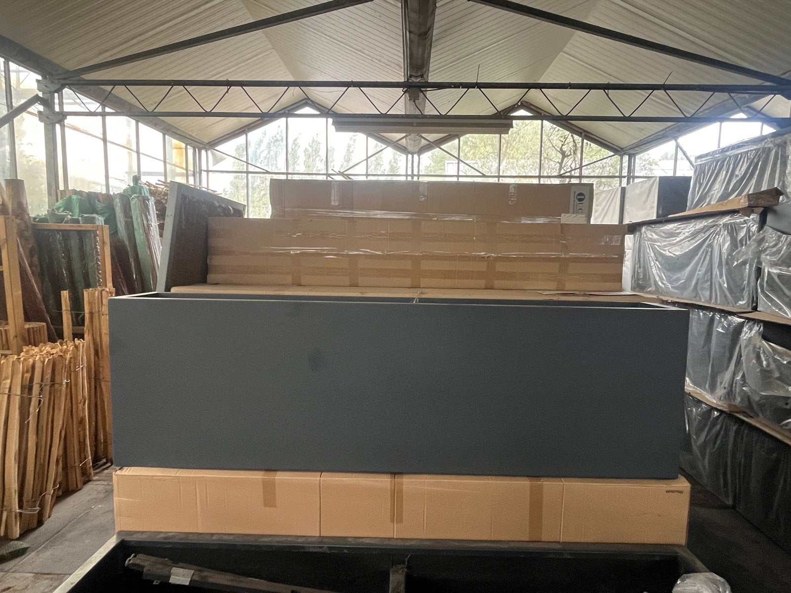 Luca Lifestyle Divider Bloembak 200x30x60 cm, Overige materialen, 100 cm of meer, Nieuw, Ophalen of Verzenden