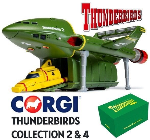 CORGI THUNDERBIRDS 2 & 4 F.A.B. COLLECTION CLASSIC TV SERIES, Ophalen of Verzenden, Nieuw, Overige typen, Corgi