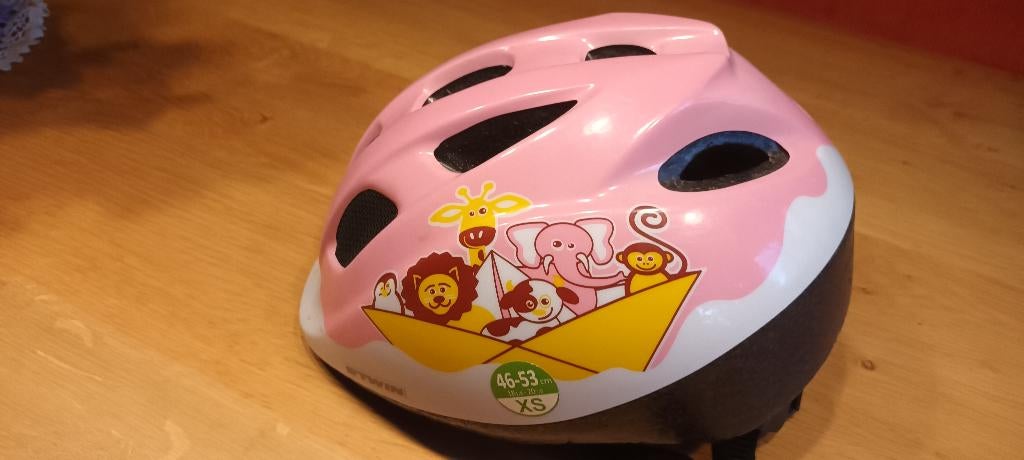 Kinder FIETSHELM XS. 46 - 53 cm. B-Twin Decathlon., Fietsen en Brommers, Fietsaccessoires | Fietshelmen, XS, Btwin / Decathlon