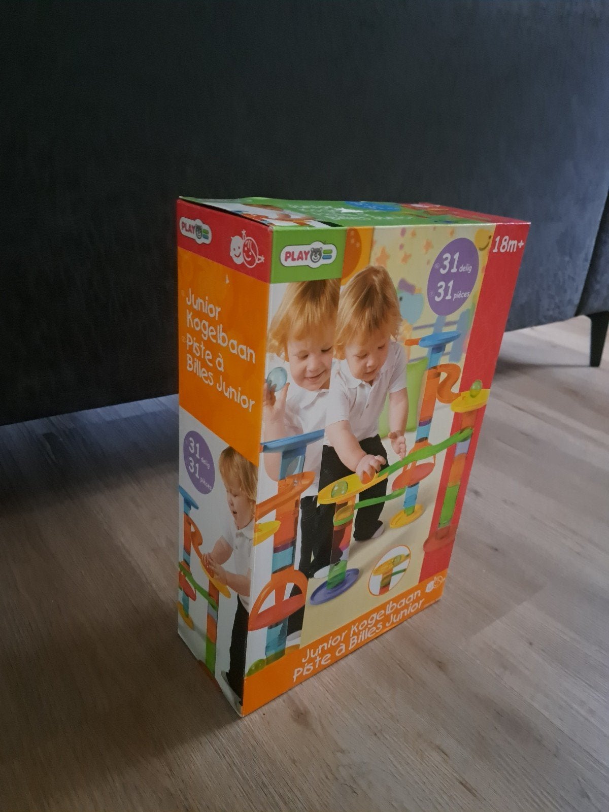 nieuwe Playgo Junior Kogelbaan - 31-delig knikkerbaan, Ophalen of Verzenden, Nieuw, Overige typen