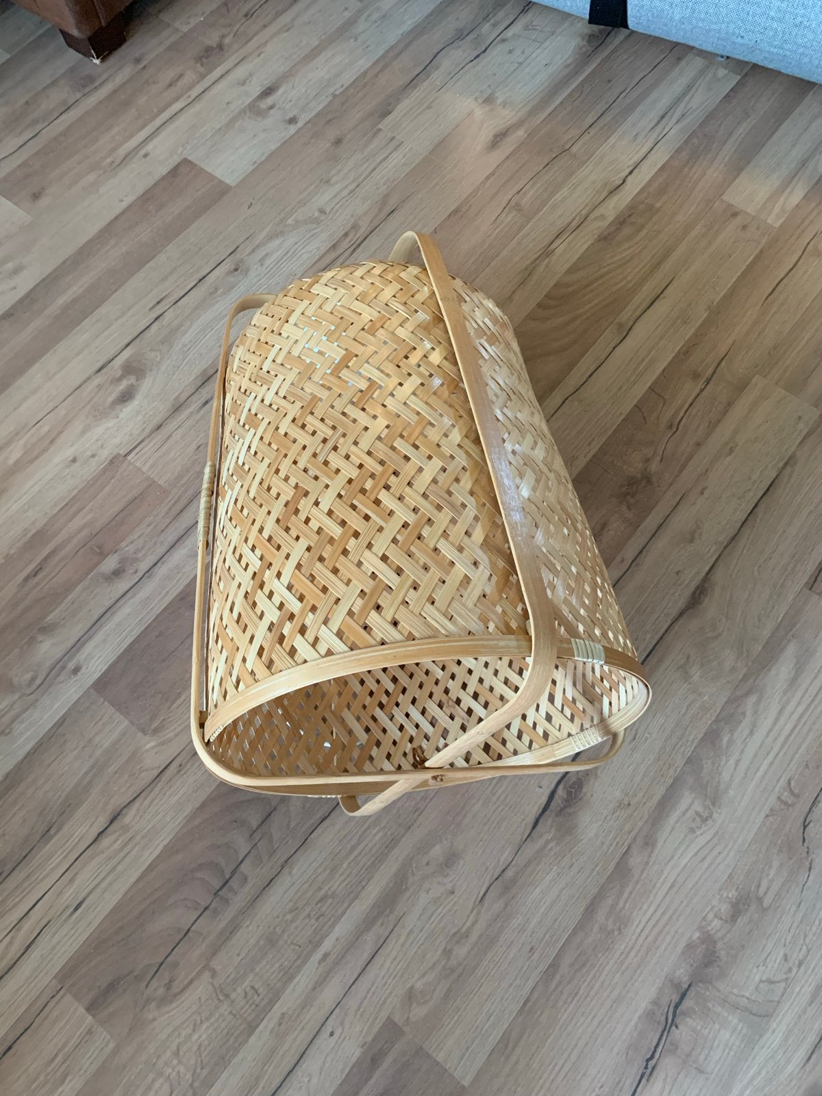 Rotan lamp KNIXHULT, Ophalen, Minder dan 50 cm, Zo goed als nieuw, Minder dan 25 cm