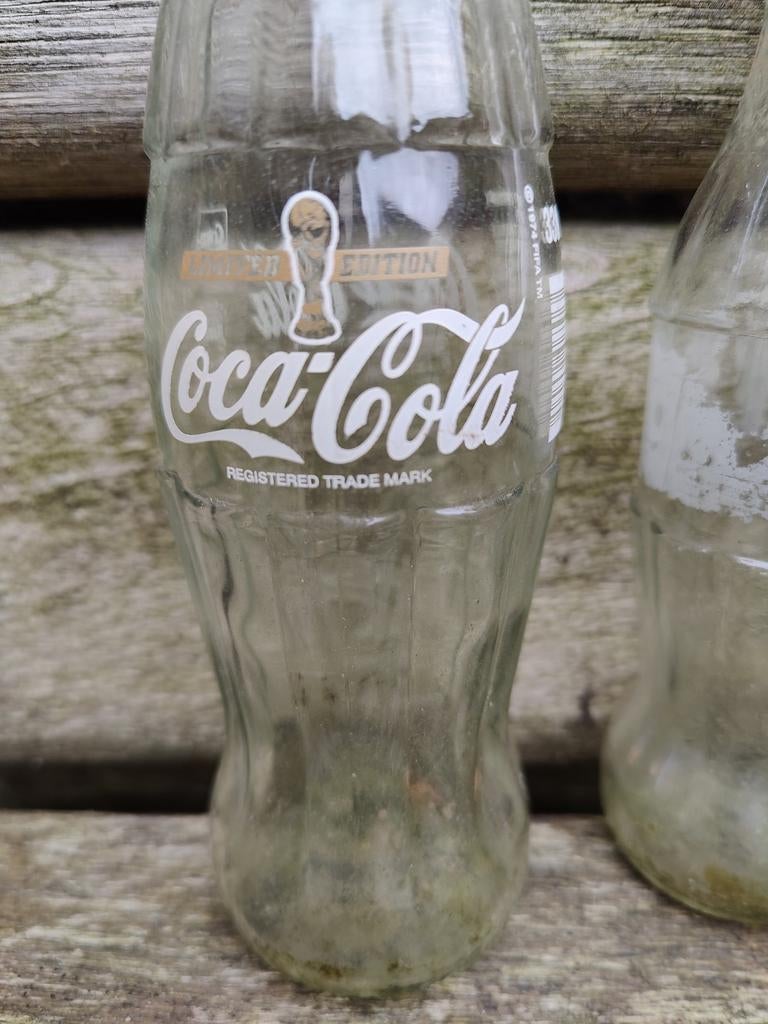 Limited Edition WK Voetbal Coca-Cola Flesje, Ophalen of Verzenden, Gebruikt
