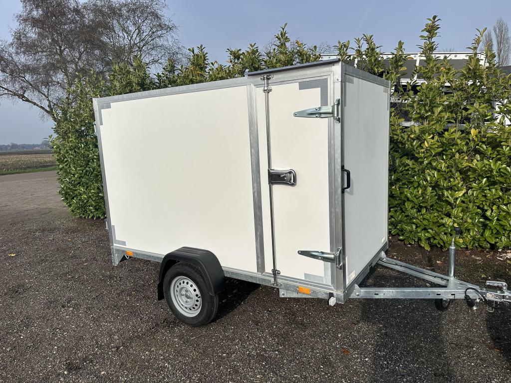 NIEUW Gesloten aanhangwagen met zijdeur - LED verlichting, Niet ingevuld, Nieuw, Niet ingevuld, Niet ingevuld