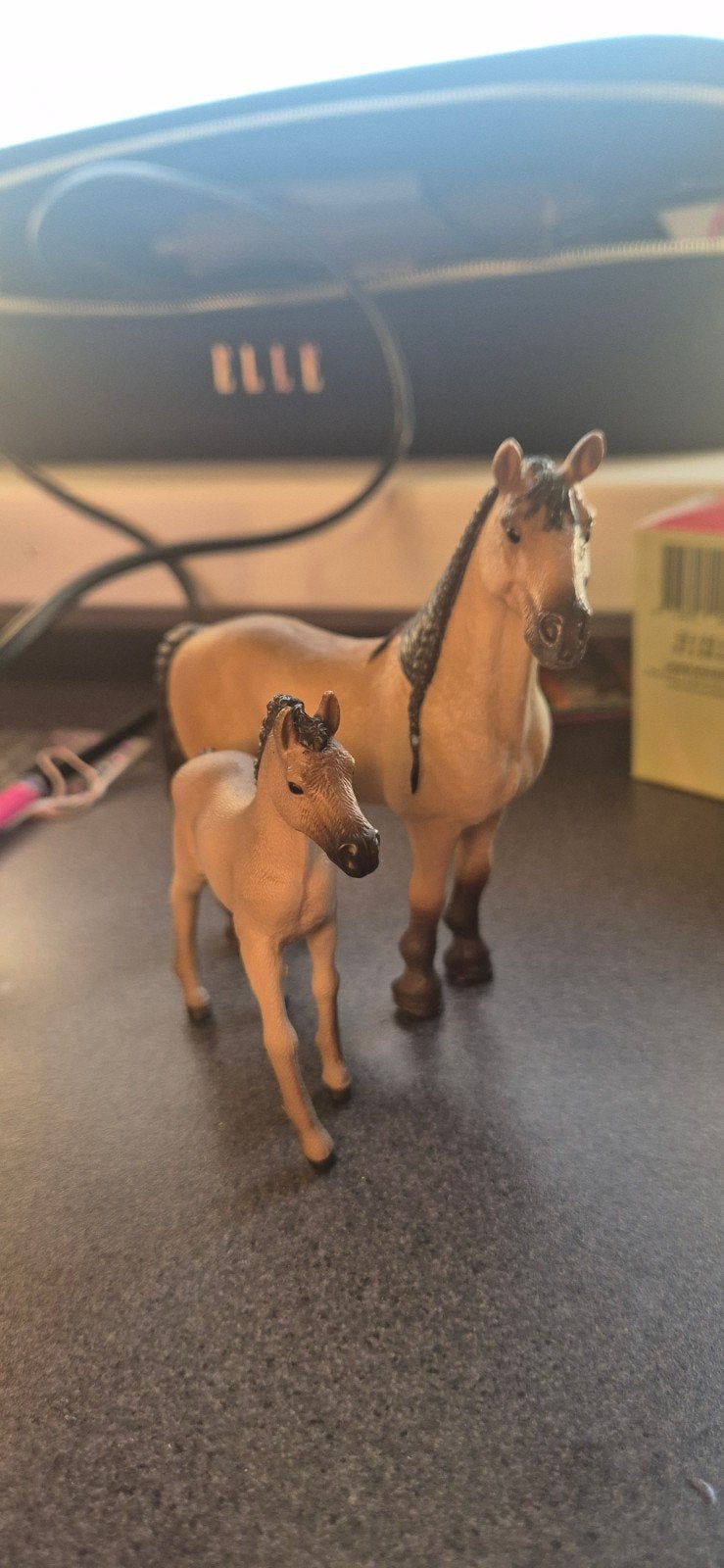 Schleich familie paarden, Verzenden, Zo goed als nieuw