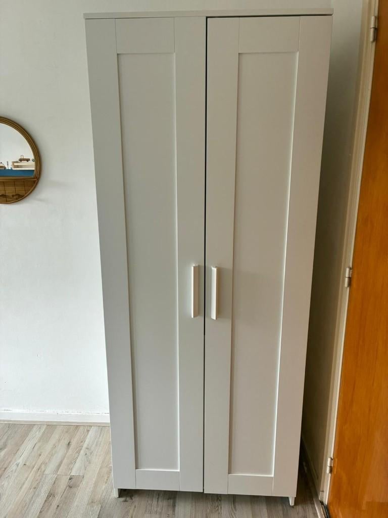 Kledingkast Brimnes Ikea, Huis en Inrichting, Ophalen, Met deur(en), 50 tot 100 cm, Zo goed als nieuw
